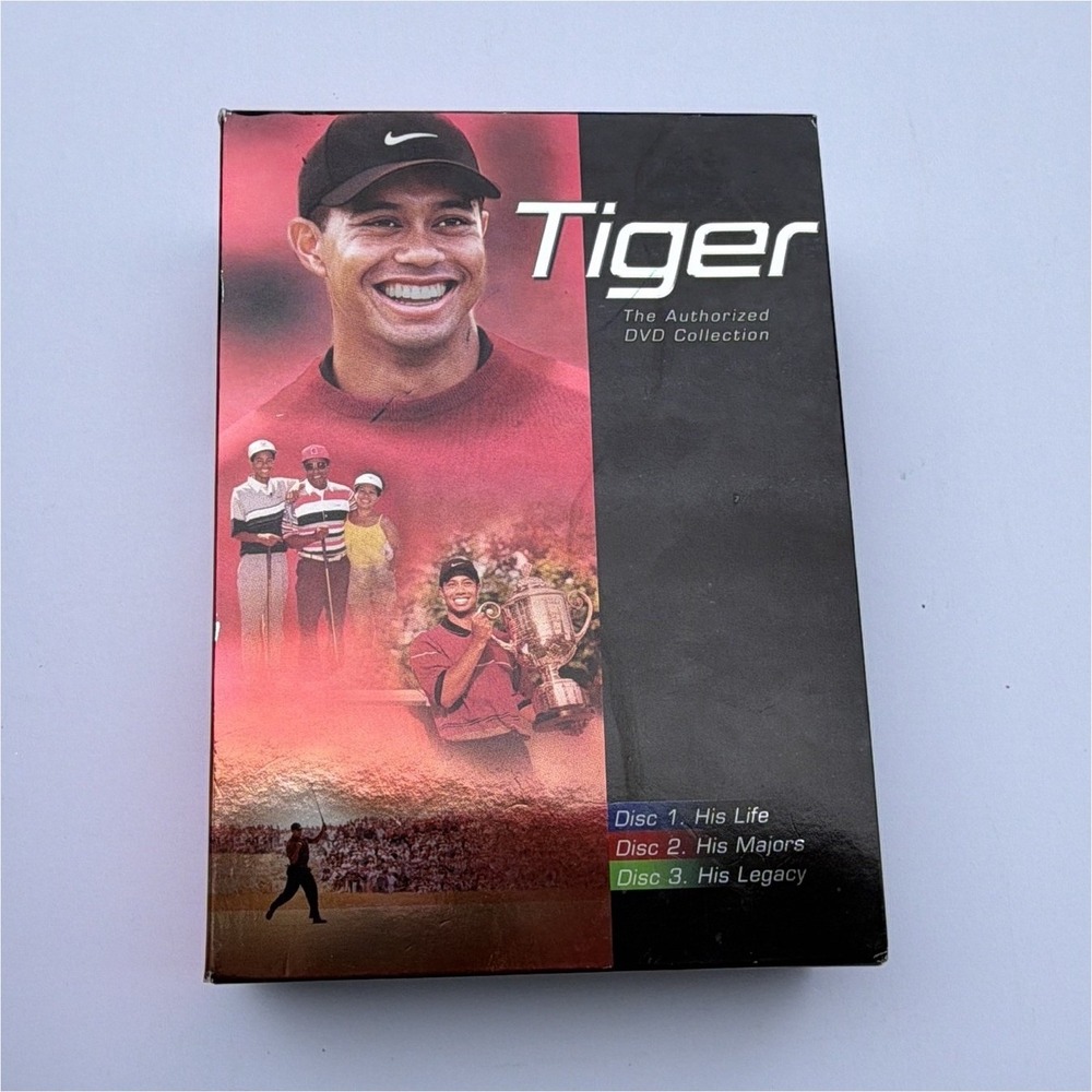 Tiger: The Authorized DVD Collection DVD Box Set Sports Golf Bonus Material